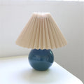 Two-Tone Ceramic Table Lamp – Modern Accent Lamp for Bedroom & Living Room