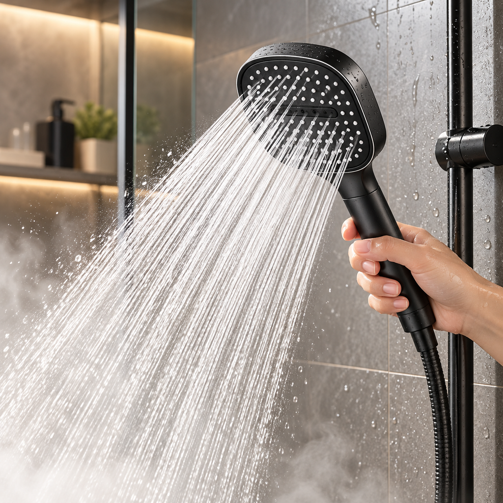 Filtered Handheld Shower Head – High Pressure Spa Shower