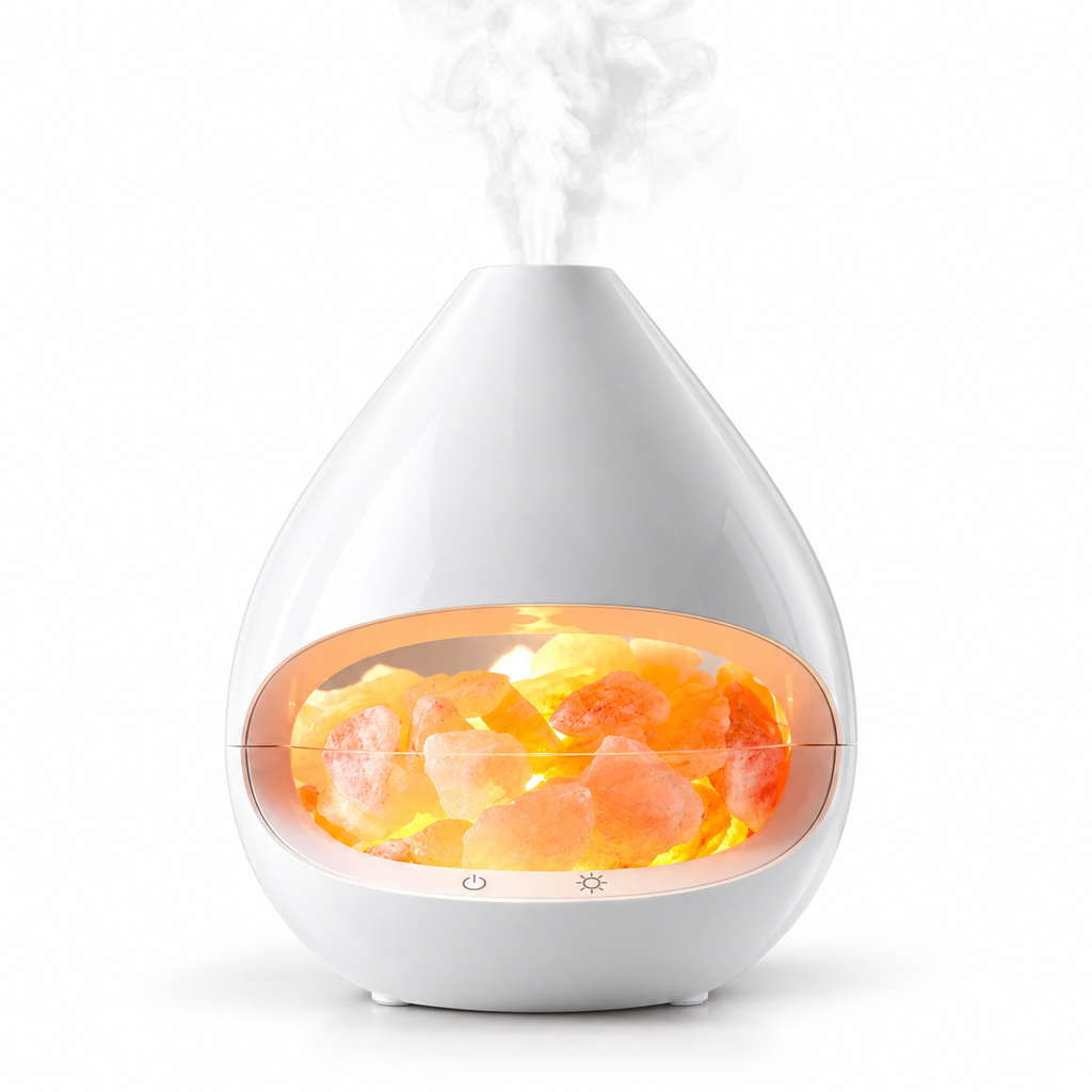Himalayan Salt Lamp Diffuser – Aromatherapy Humidifier