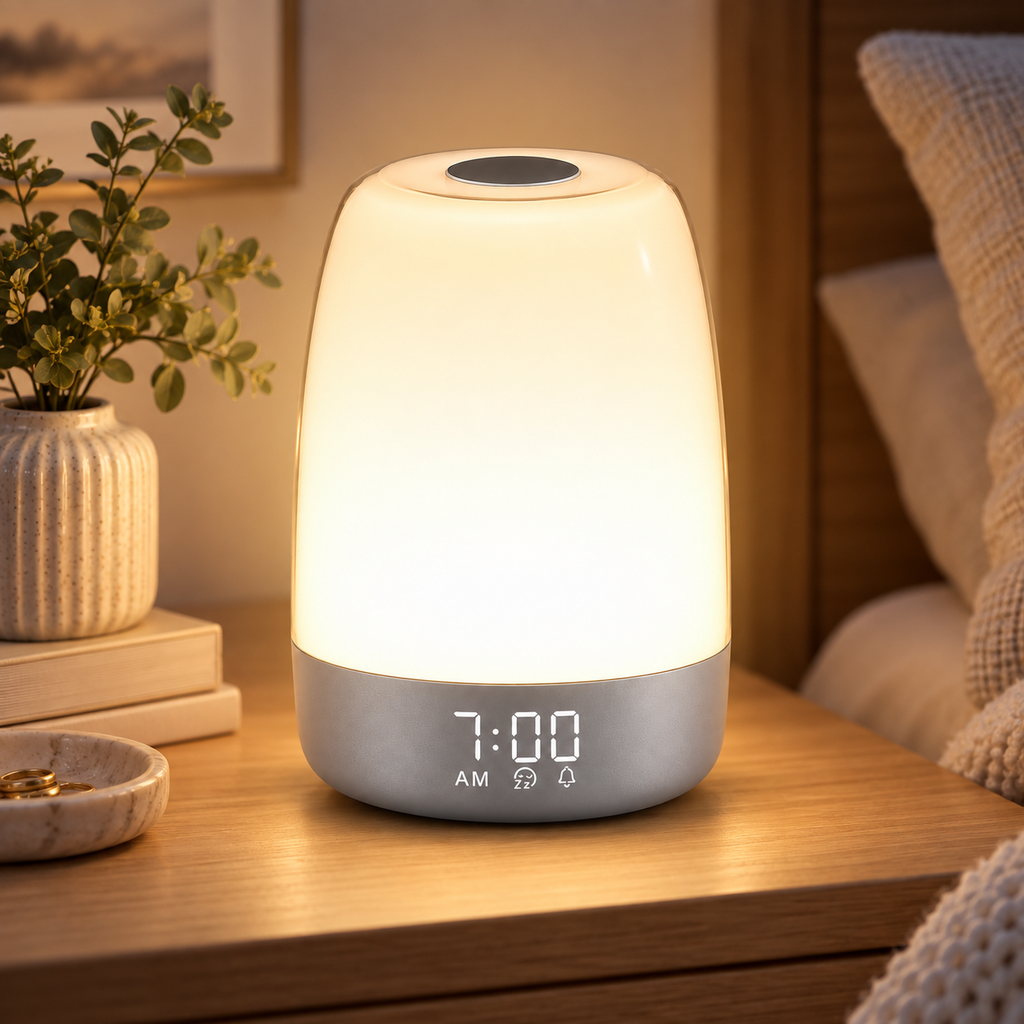 Sunrise Alarm Clock – Wake-Up Light with Nature Sounds