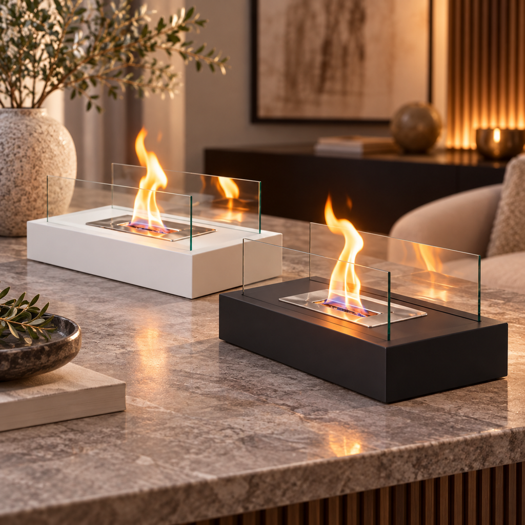 Tabletop Fireplace – Modern Indoor Outdoor Fire Bowl