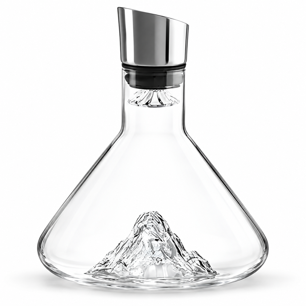 Mountain Wine Decanter – Waterfall Glass Wine Aerator