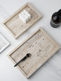 Natural Stone Vanity Tray – Decorative Tray for Bathroom & Dresser