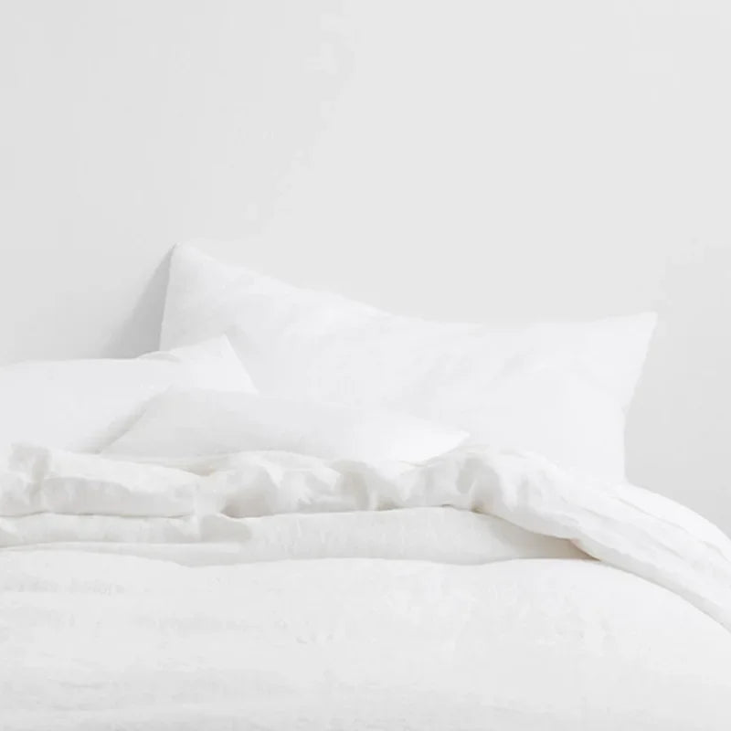Pure Linen Pillow Cover – Solid Color Cushion Cover in 5 Sizes