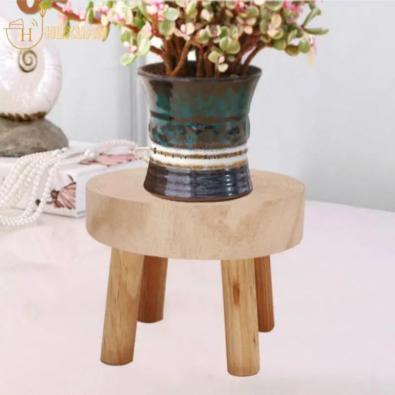 Wooden Plant Stand – Indoor Plant Holder for Pots, 3 Sizes