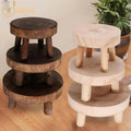 Wooden Plant Stand – Indoor Plant Holder for Pots, 3 Sizes