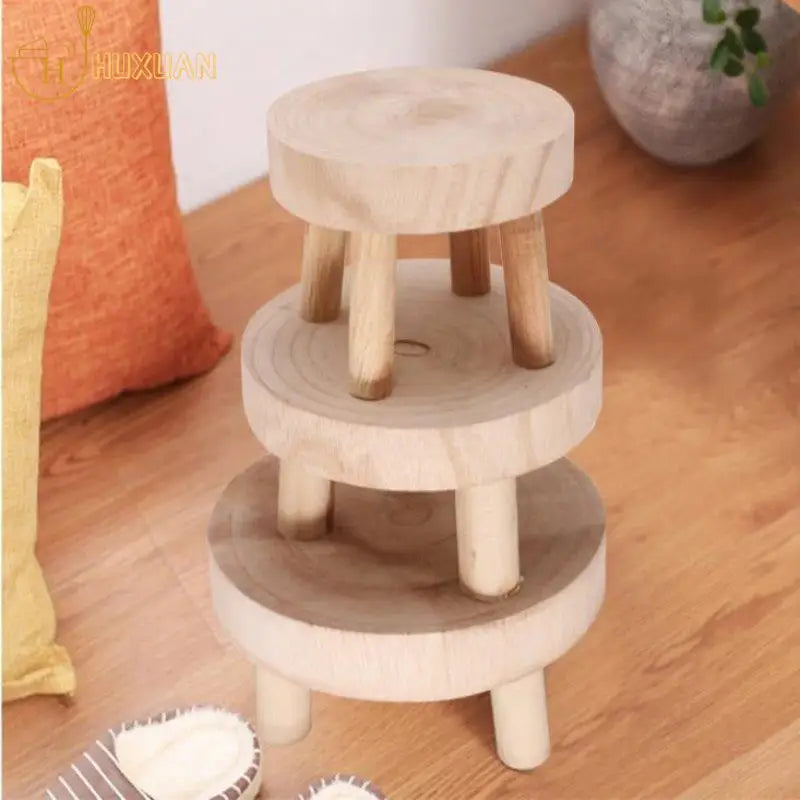 Wooden Plant Stand – Indoor Plant Holder for Pots, 3 Sizes