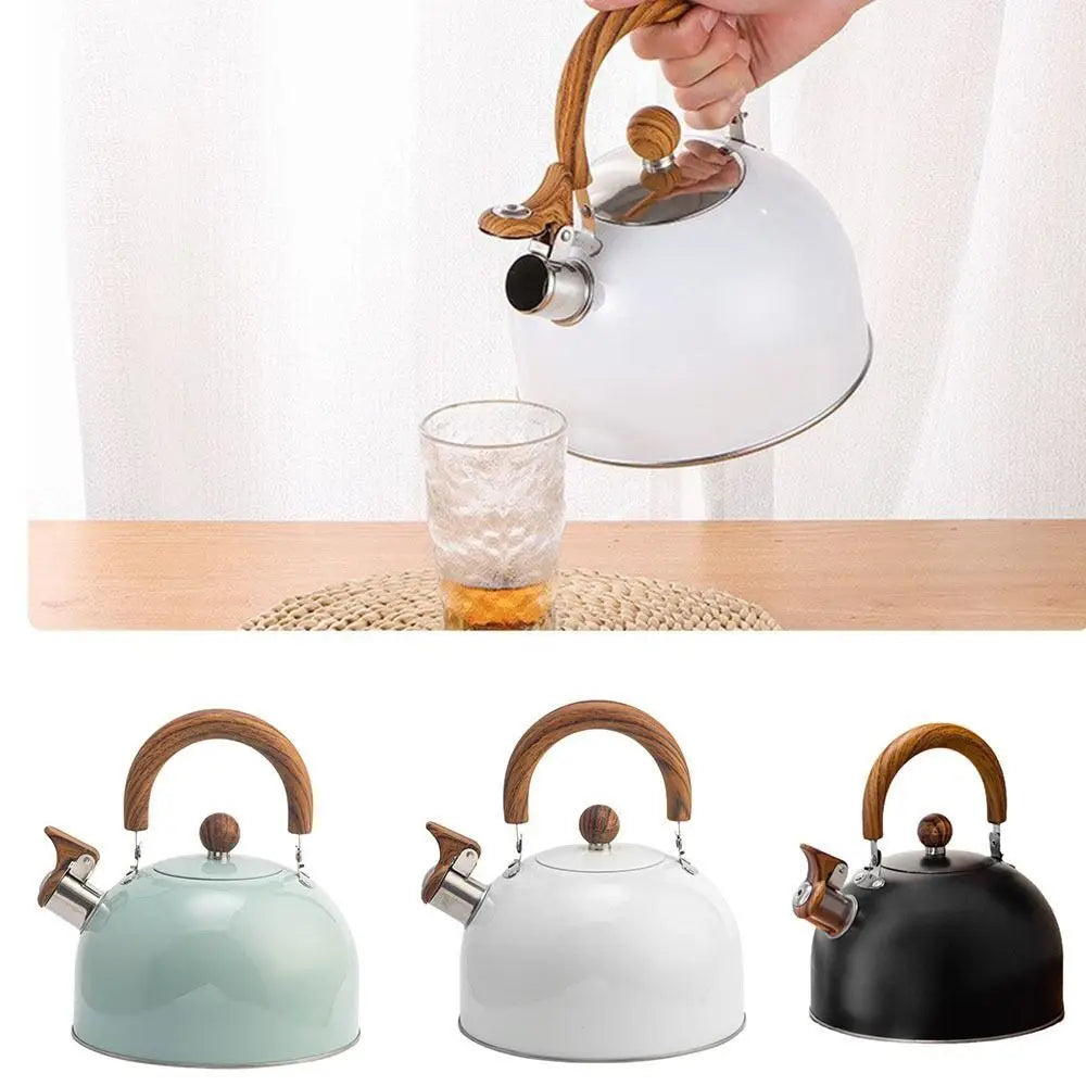 Whistling Tea Kettle – 3L Stainless Steel Stovetop Kettle