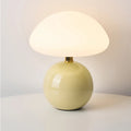 Cream Mushroom Table Lamp – Bedside Lamp for Bedroom & Living Room