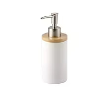 Ceramic Bath Accessory Set – Dispenser Bottles & Cups for Bathroom