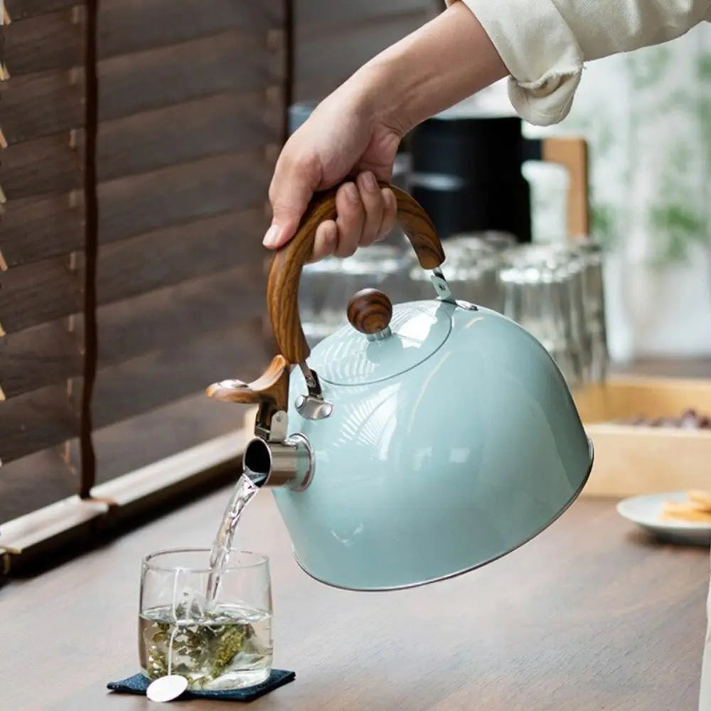 Whistling Tea Kettle – 3L Stainless Steel Stovetop Kettle