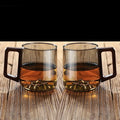 Mountain Glass Mug – Borosilicate Coffee & Tea Cup