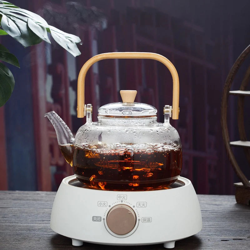 Glass Teapot with Infuser – Borosilicate Loose Leaf Tea Pot