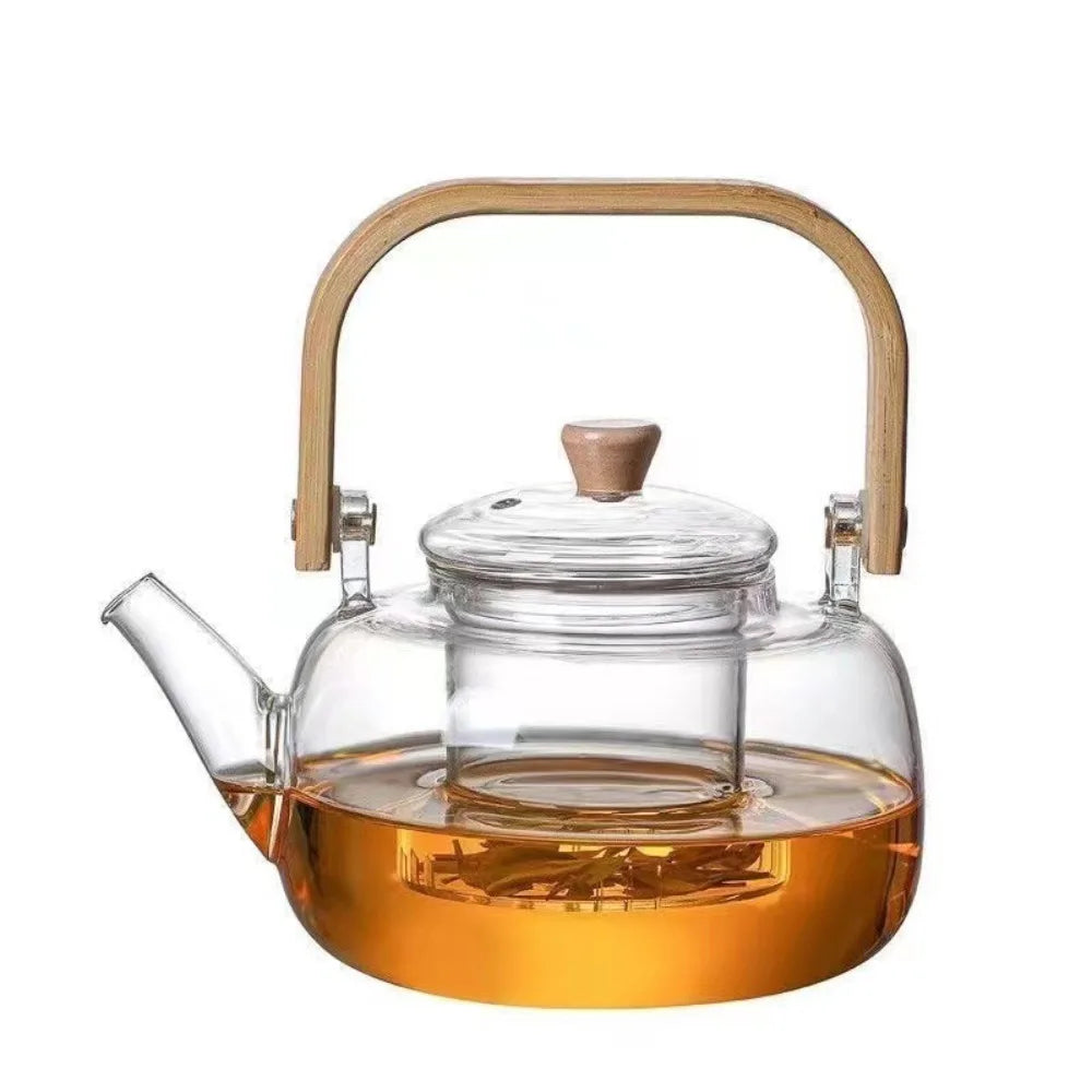 Glass Teapot with Infuser – Borosilicate Loose Leaf Tea Pot