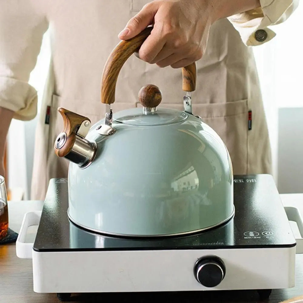 Whistling Tea Kettle – 3L Stainless Steel Stovetop Kettle