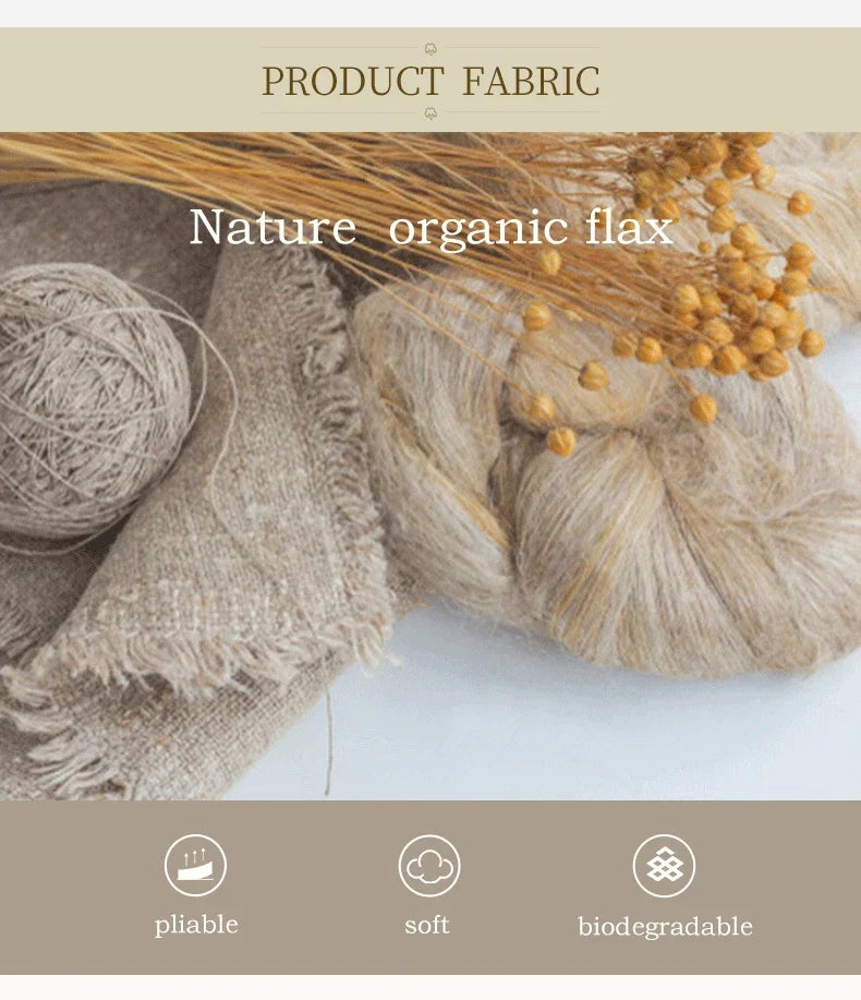 Pure Linen Pillow Cover – Solid Color Cushion Cover in 5 Sizes