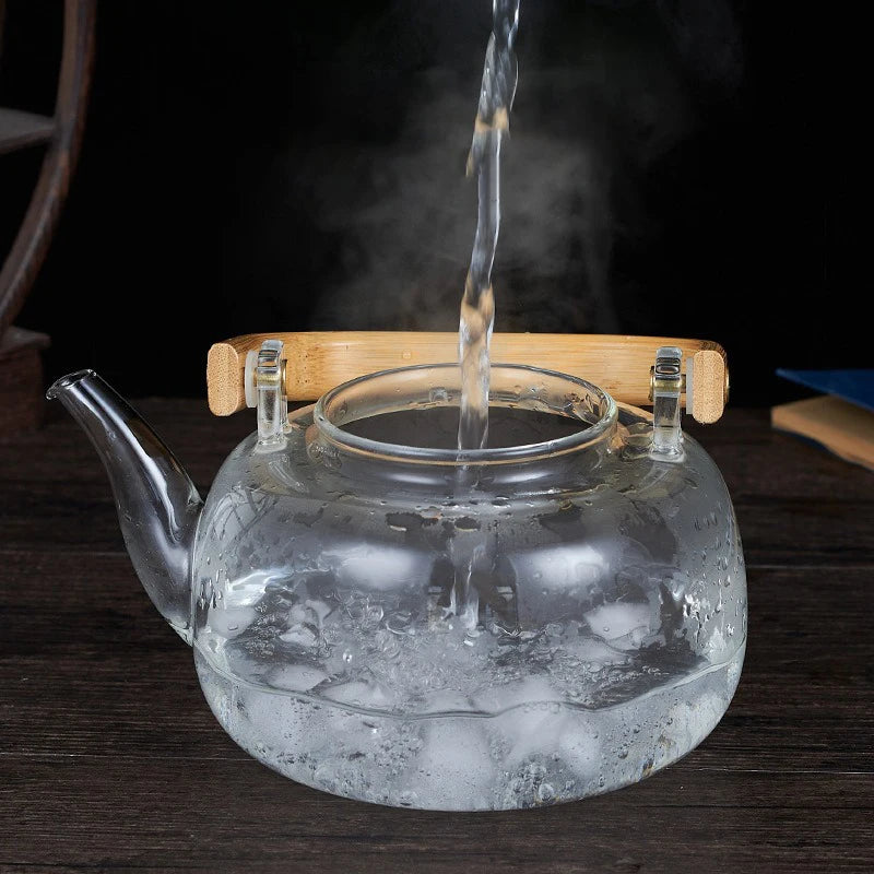 Glass Teapot with Infuser – Borosilicate Loose Leaf Tea Pot
