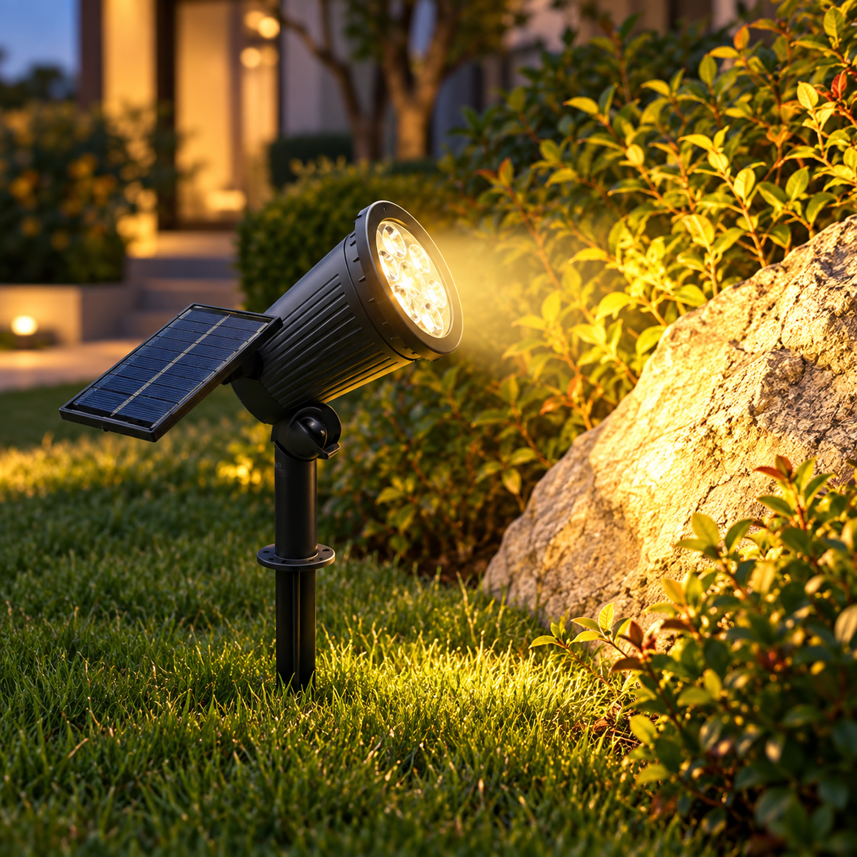 Solar Landscape Spotlight – Adjustable Outdoor Garden Light