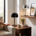 Rechargeable Touch-Dimmable LED Table Lamp in use