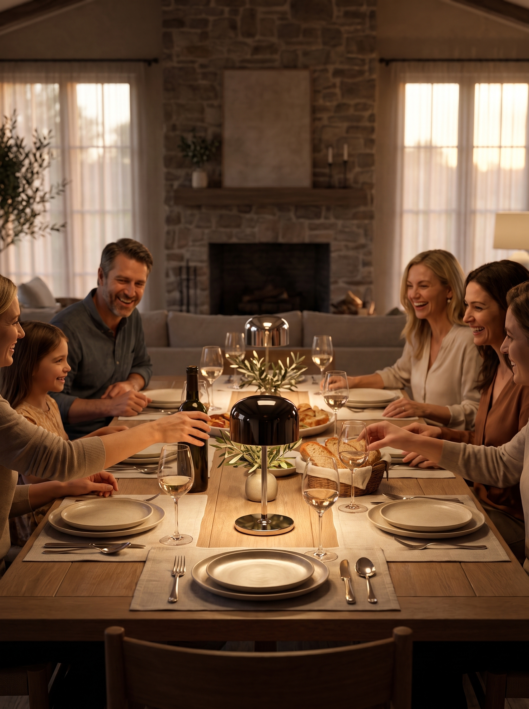 Restaurant Ambiance at Home