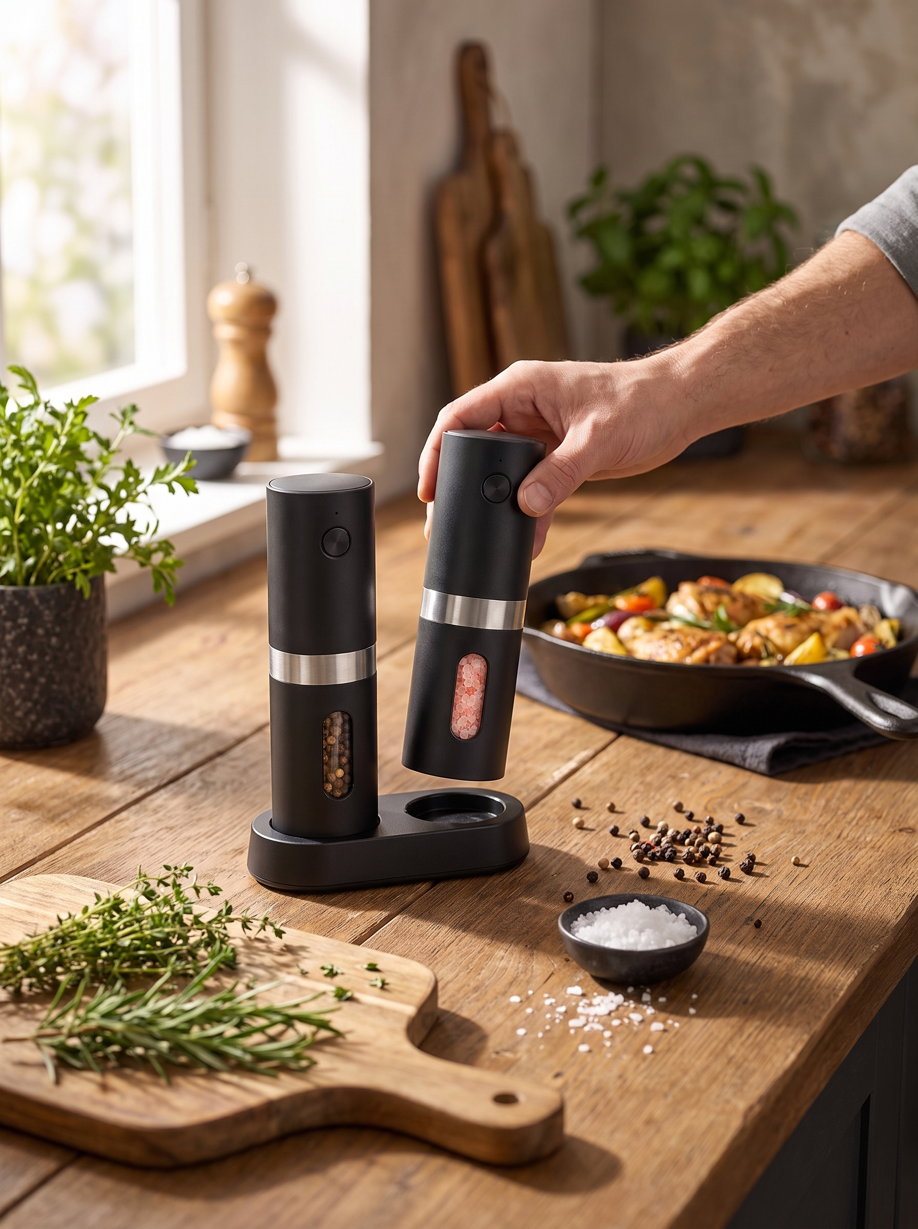 Fresh Seasoning, One Hand
